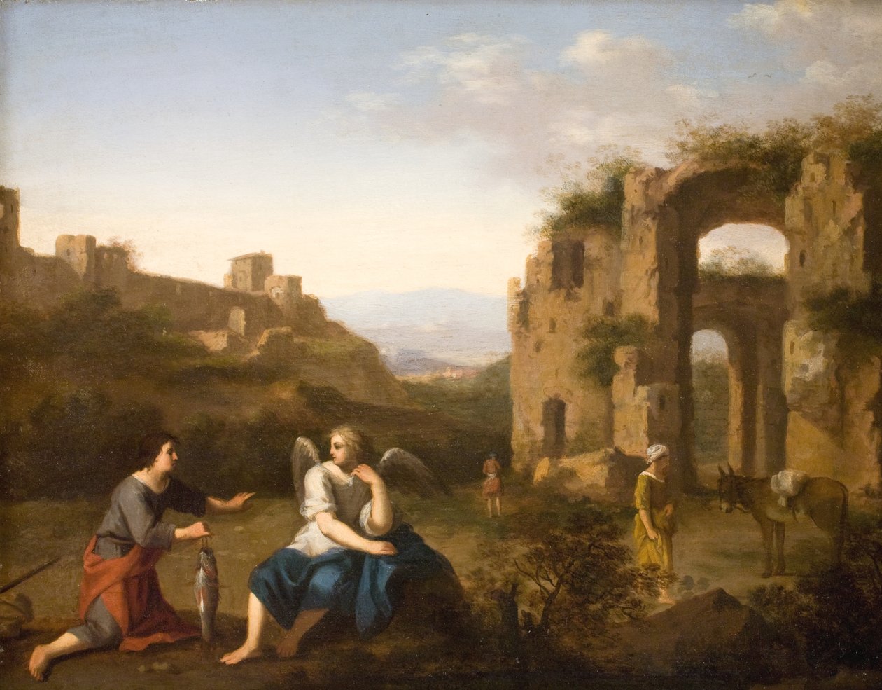 Tobias und der Engel von Toussaint Gelton