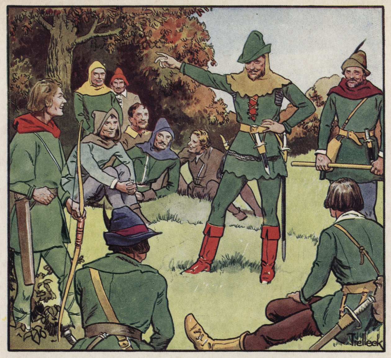 Robin Hood und seine fröhlichen Männer von Trelleek