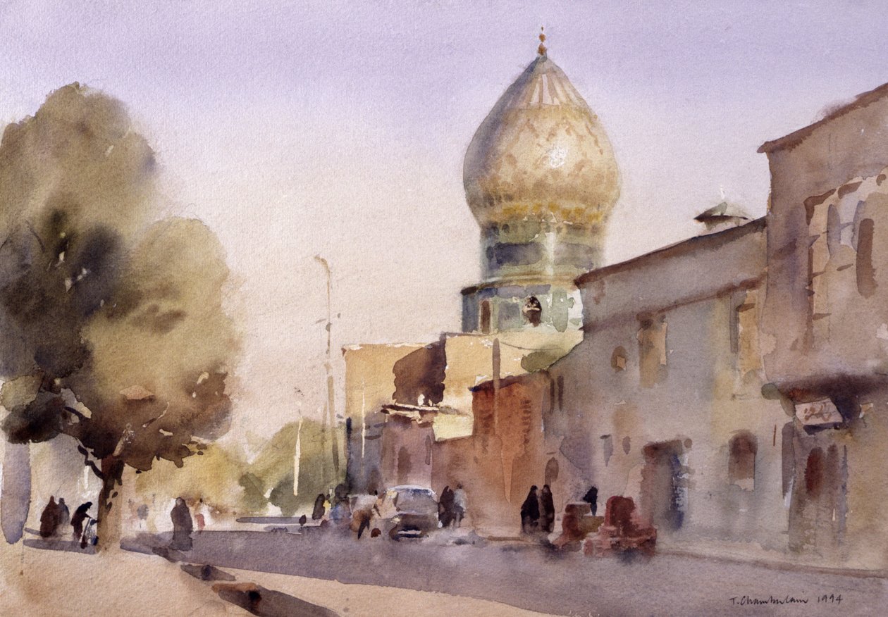 Keramikreflexion, Shiraz, 1994 von Trevor Chamberlain