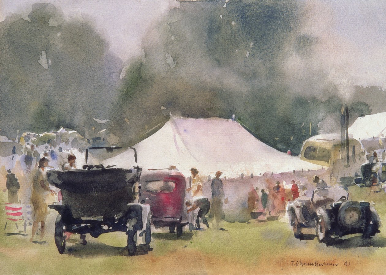 Oldtimer-Rallye, 1991 von Trevor Chamberlain