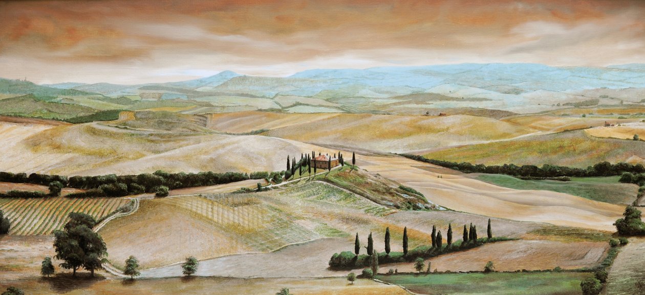 Belvedere, Toskana, 2001 von Trevor Neal