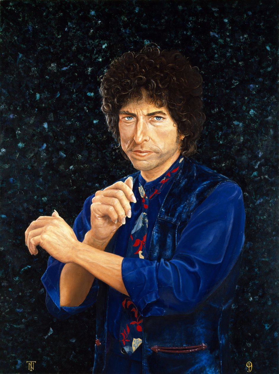 Bob Dylan (geb. 1946) 1991 von Trevor Neal