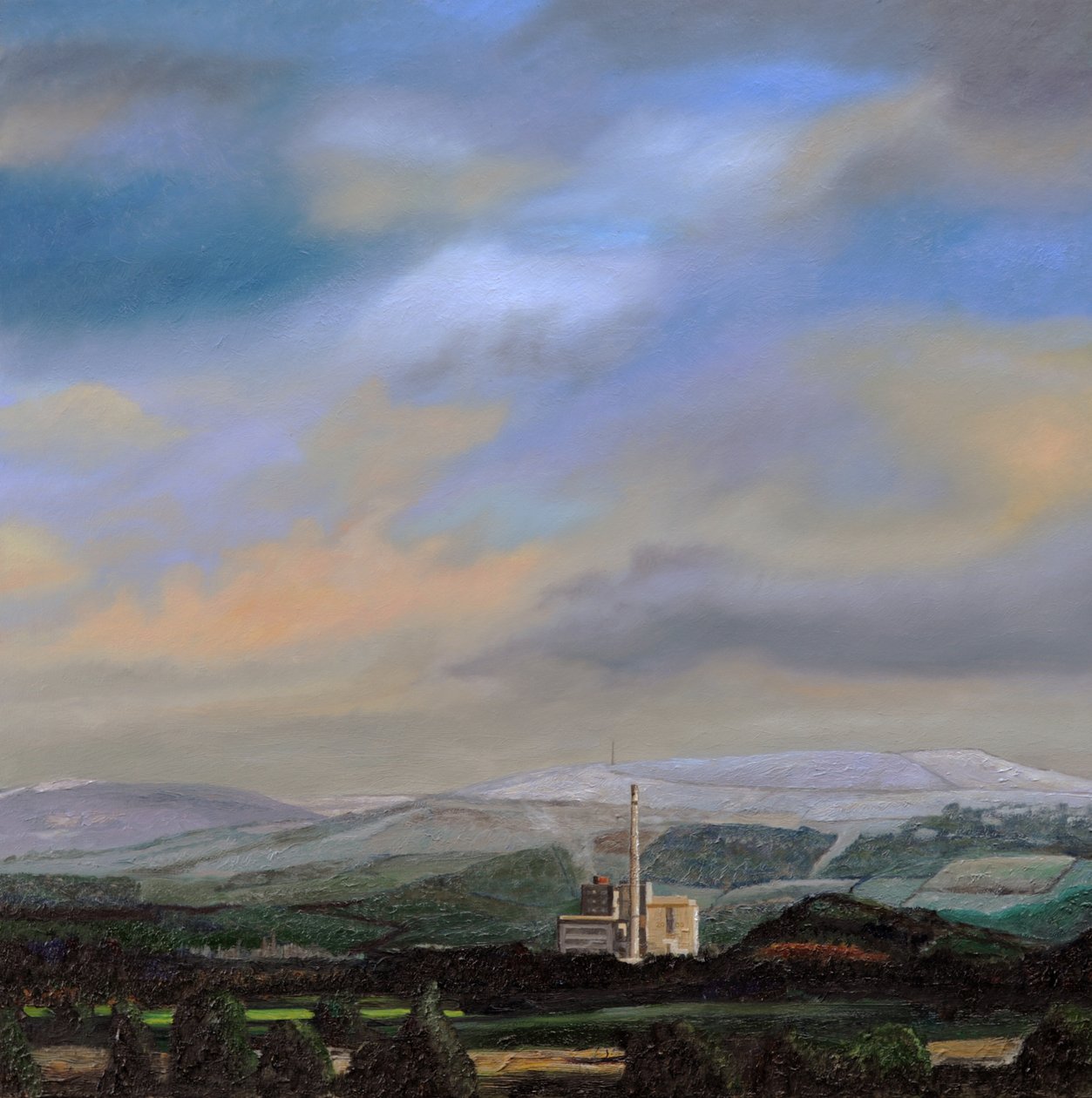 Zementwerk, Hope Valley, Derbyshire, 2009 von Trevor Neal