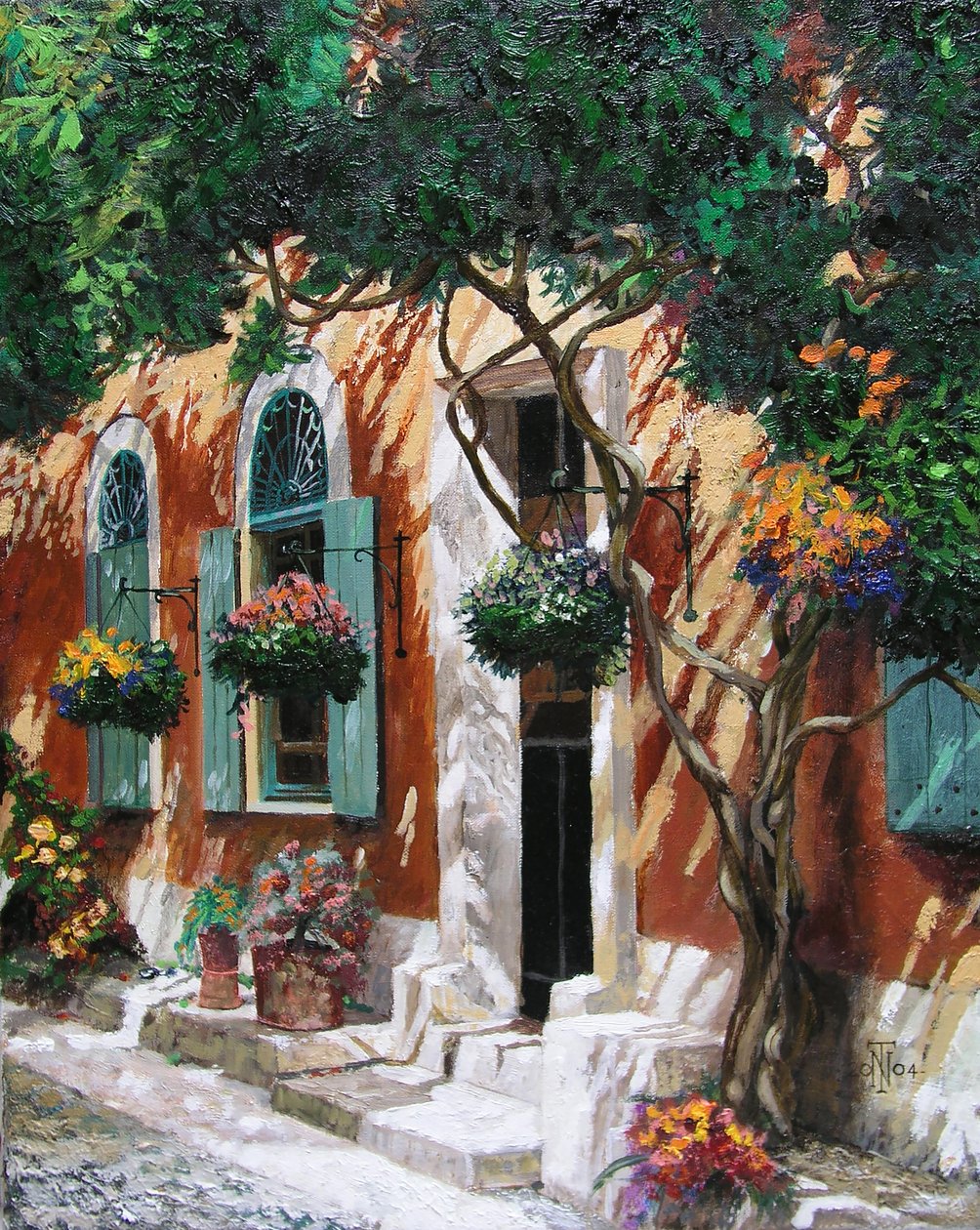 Türen und Fenster, Pietrasanta, Toskana, 2000 von Trevor Neal