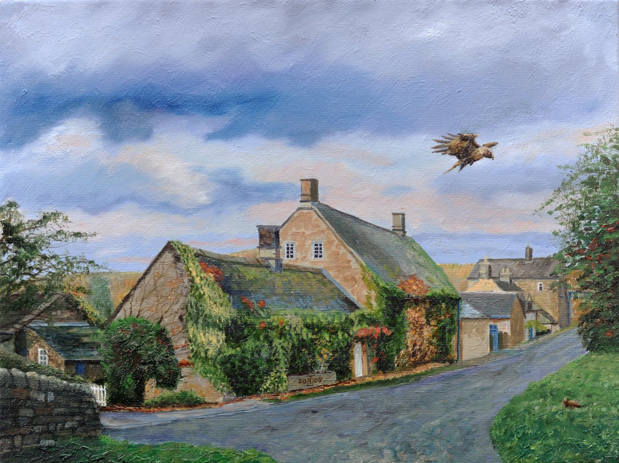 Ivy Cottage Beeley, Chatsworth, Derbyshire, 2009 von Trevor Neal