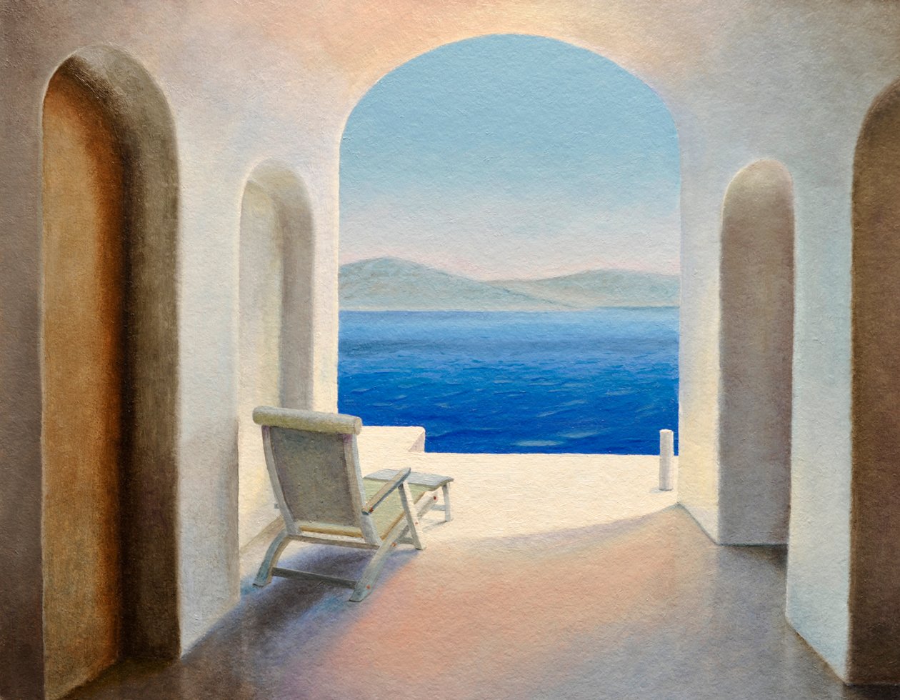 Santorini 9 von Trevor Neal
