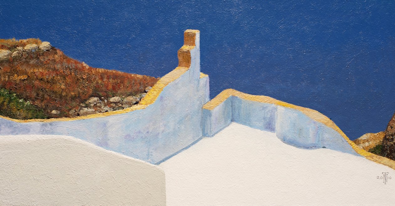 Santorini I, 2010 von Trevor Neal