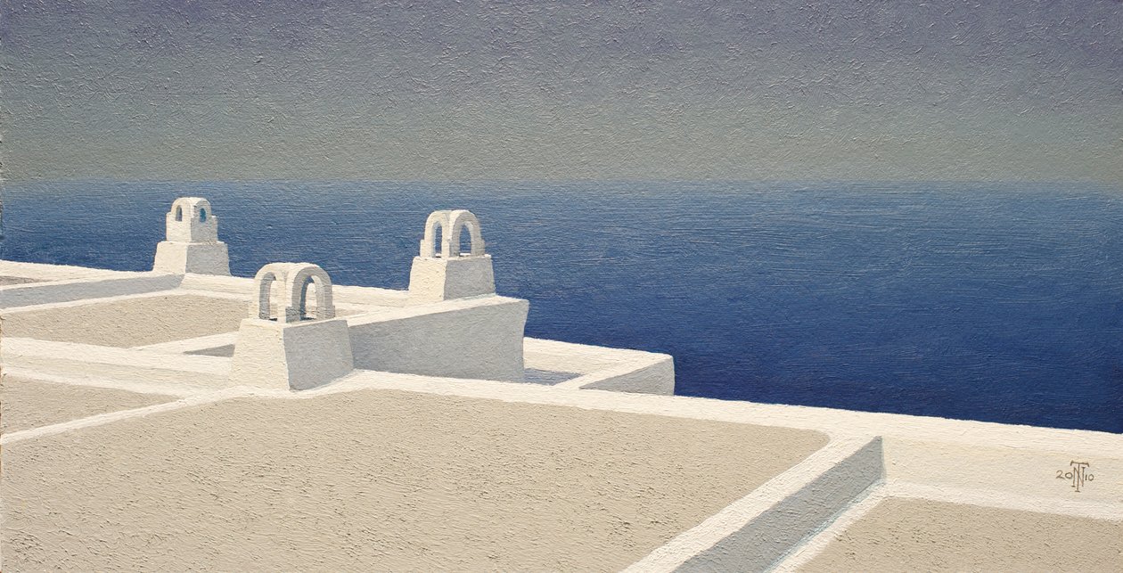 Santorini II, 2010 von Trevor Neal