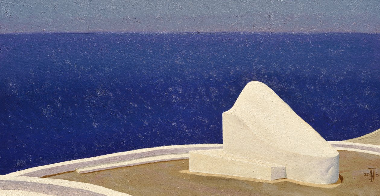 Santorini IIII, 2010 von Trevor Neal