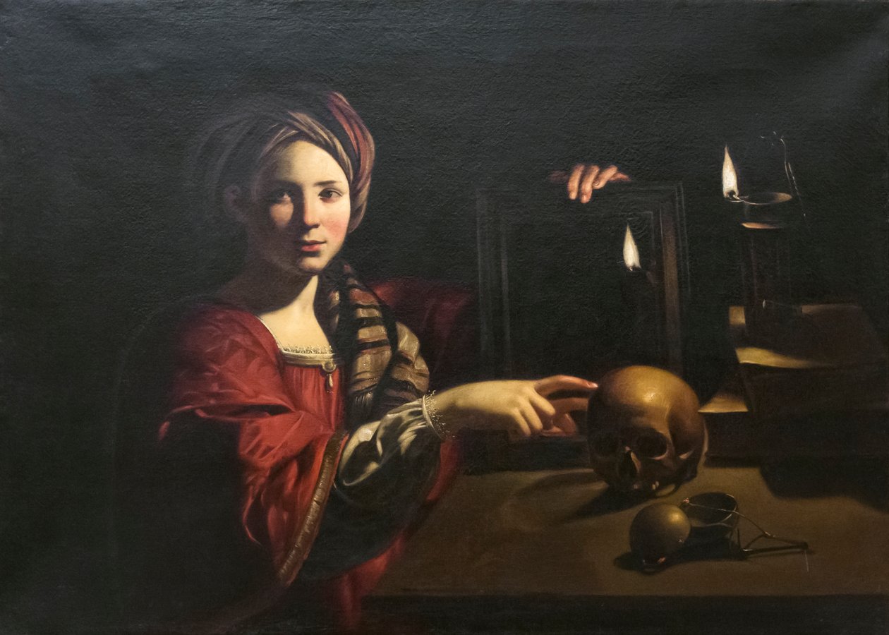 Vanitas, Allegorie der Eitelkeit von Trophime Bigot