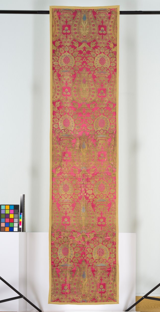 Lampas-Textilpanel von Turkish School