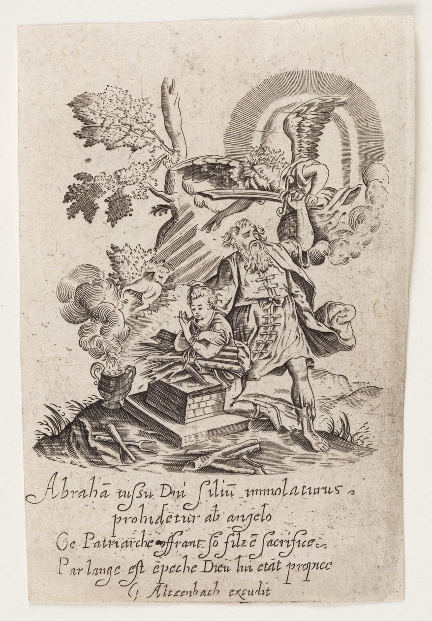 Abraham und Isaak von Ubekendt