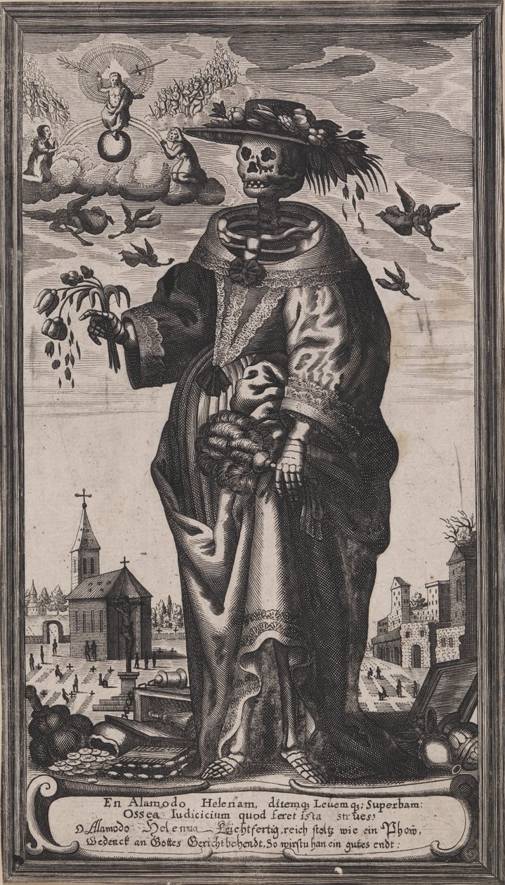 Allegorie des Todes von Ubekendt