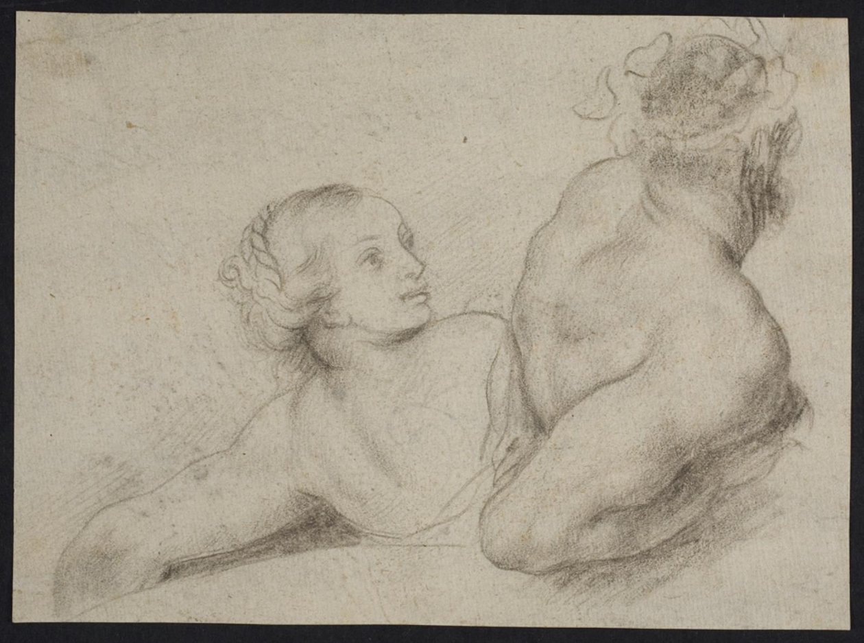 Figurenstudie, aus "Geschichte der Maria von Medici" von Ubekendt