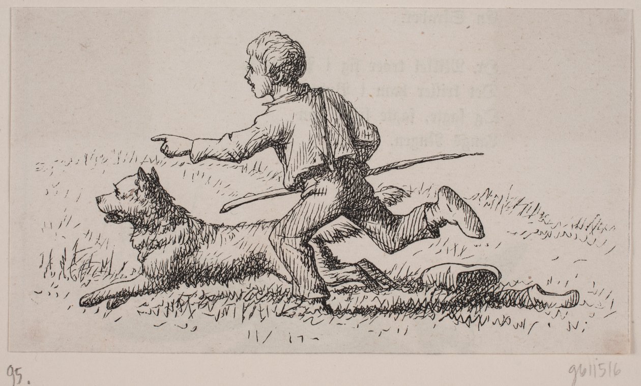 Illustration zu "Hr. Mikkel", Gedicht von Christian Richardt von Ubekendt
