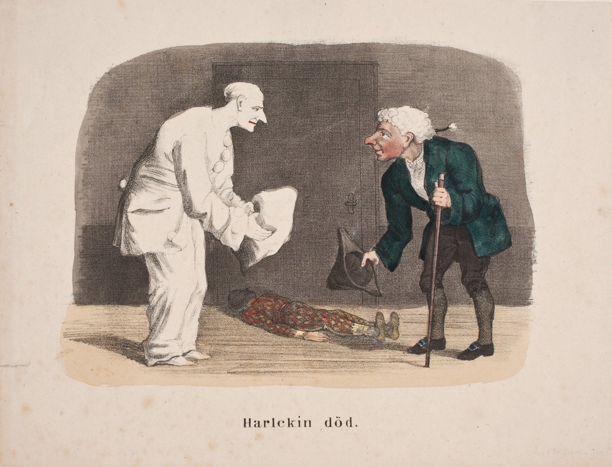 Toter Harlekin von Ubekendt Ubekendt