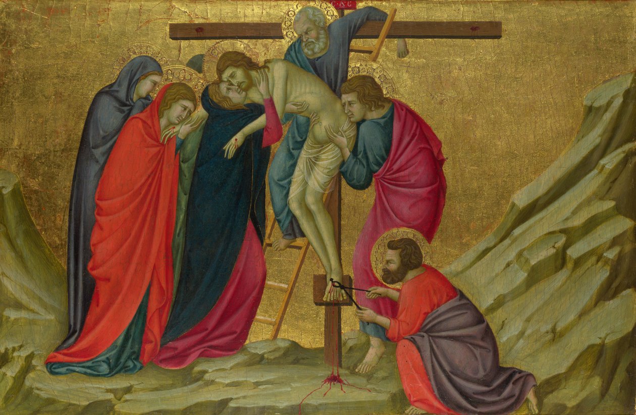 Die Kreuzabnahme von Ugolino di Nerio