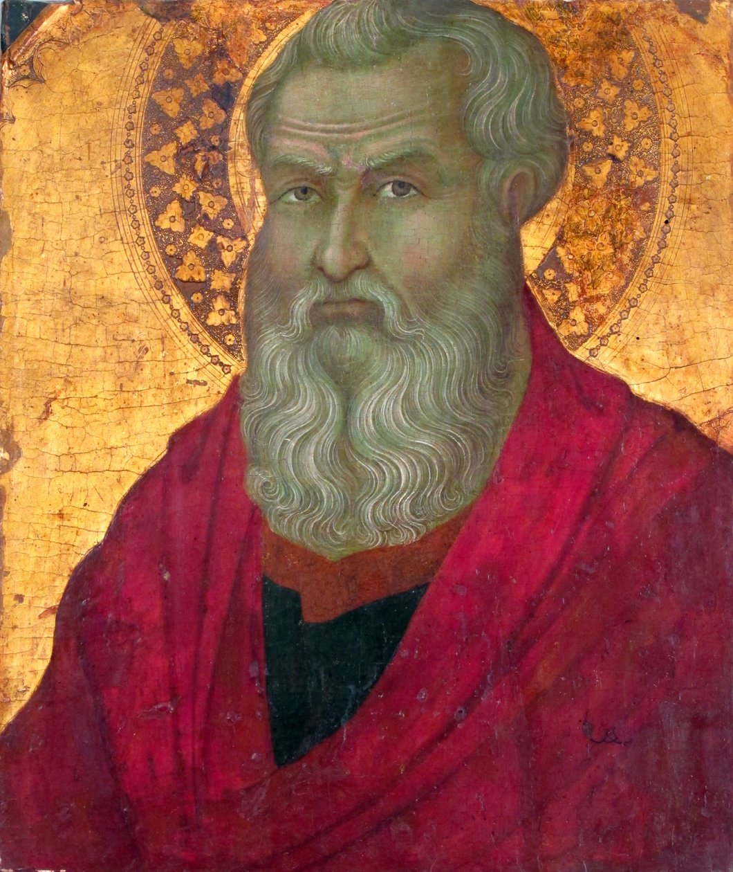 Heiliger Matthäus, ca. 1330-1335 von Ugolino da Siena