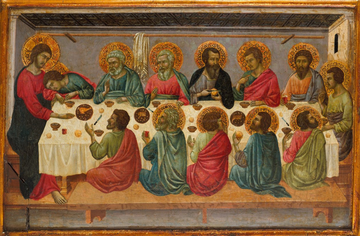 Das letzte Abendmahl von Ugolino di Nerio