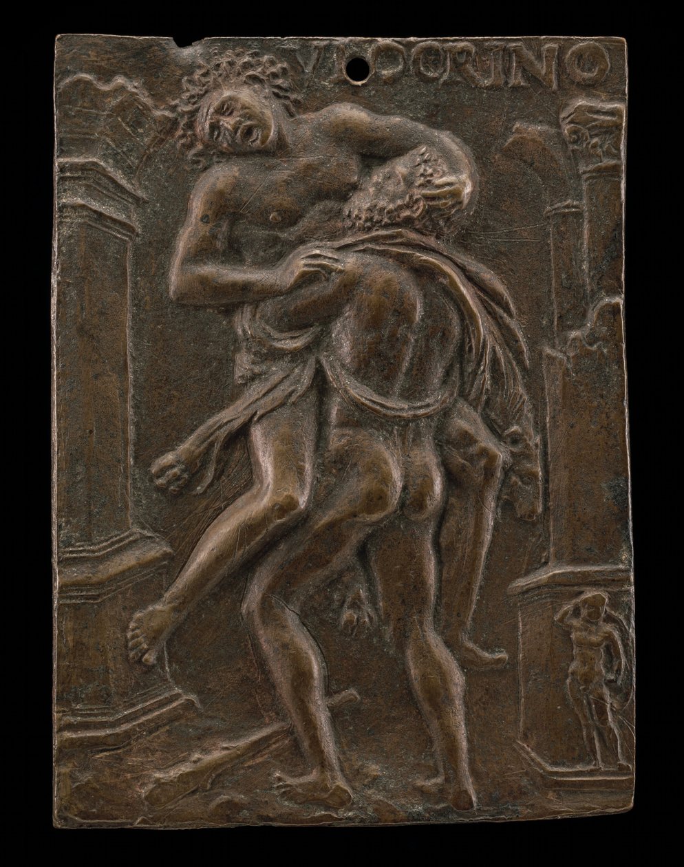 Herkules und Antäus von Ulocrino
