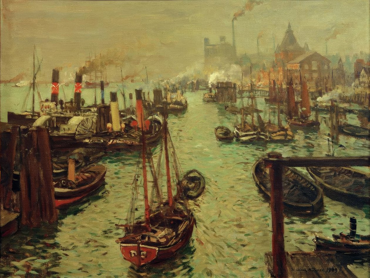Der Hamburger Hafen von Ulrich Hubner