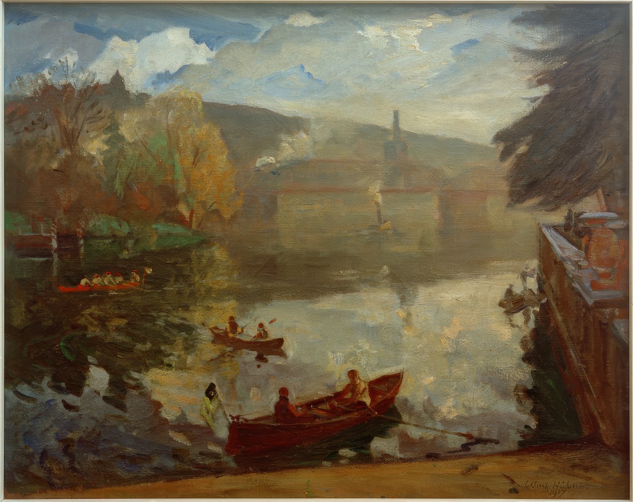 Die Havel bei Potsdam von Ulrich Hubner