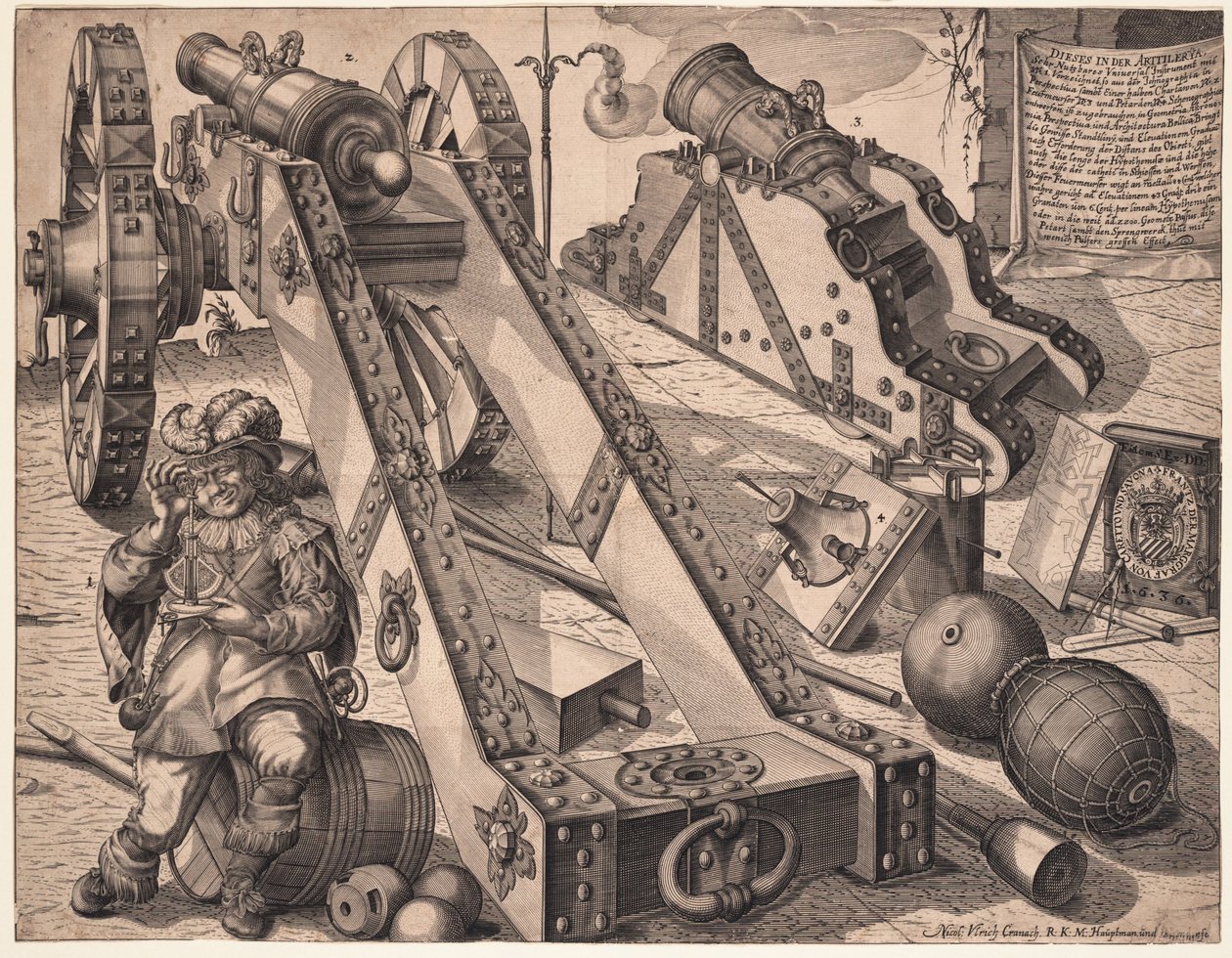 Artilleriekanone, 1636 von Ulrich von Cranach