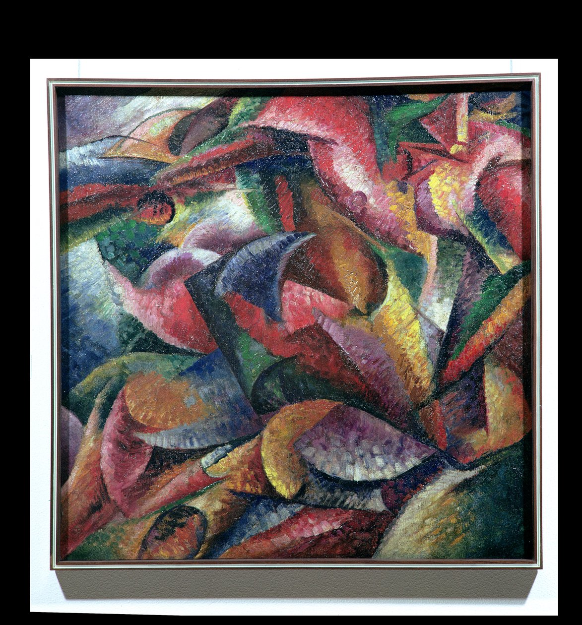 Dynamik des Körpers, 1913 von Umberto Boccioni