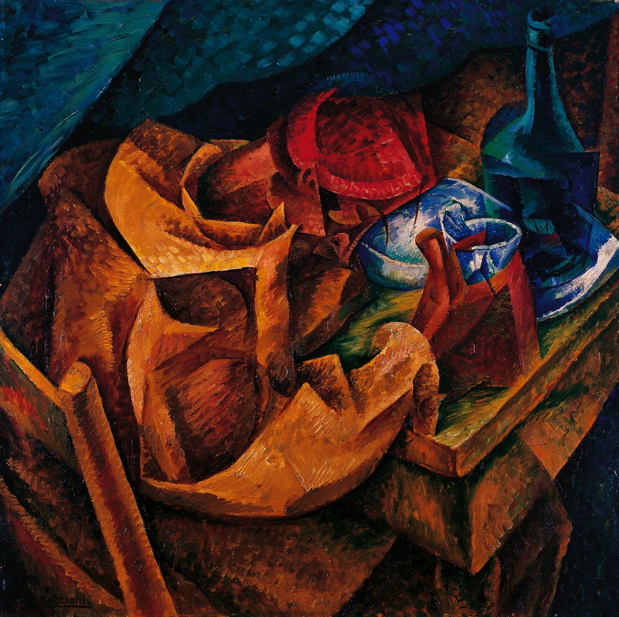 Der Trinker von Umberto Boccioni