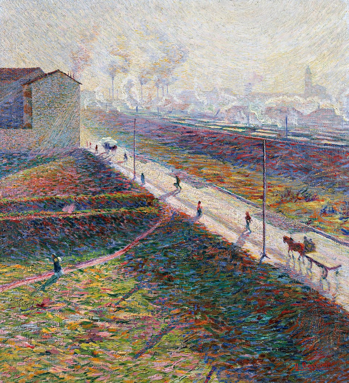 Der Morgen von Umberto Boccioni