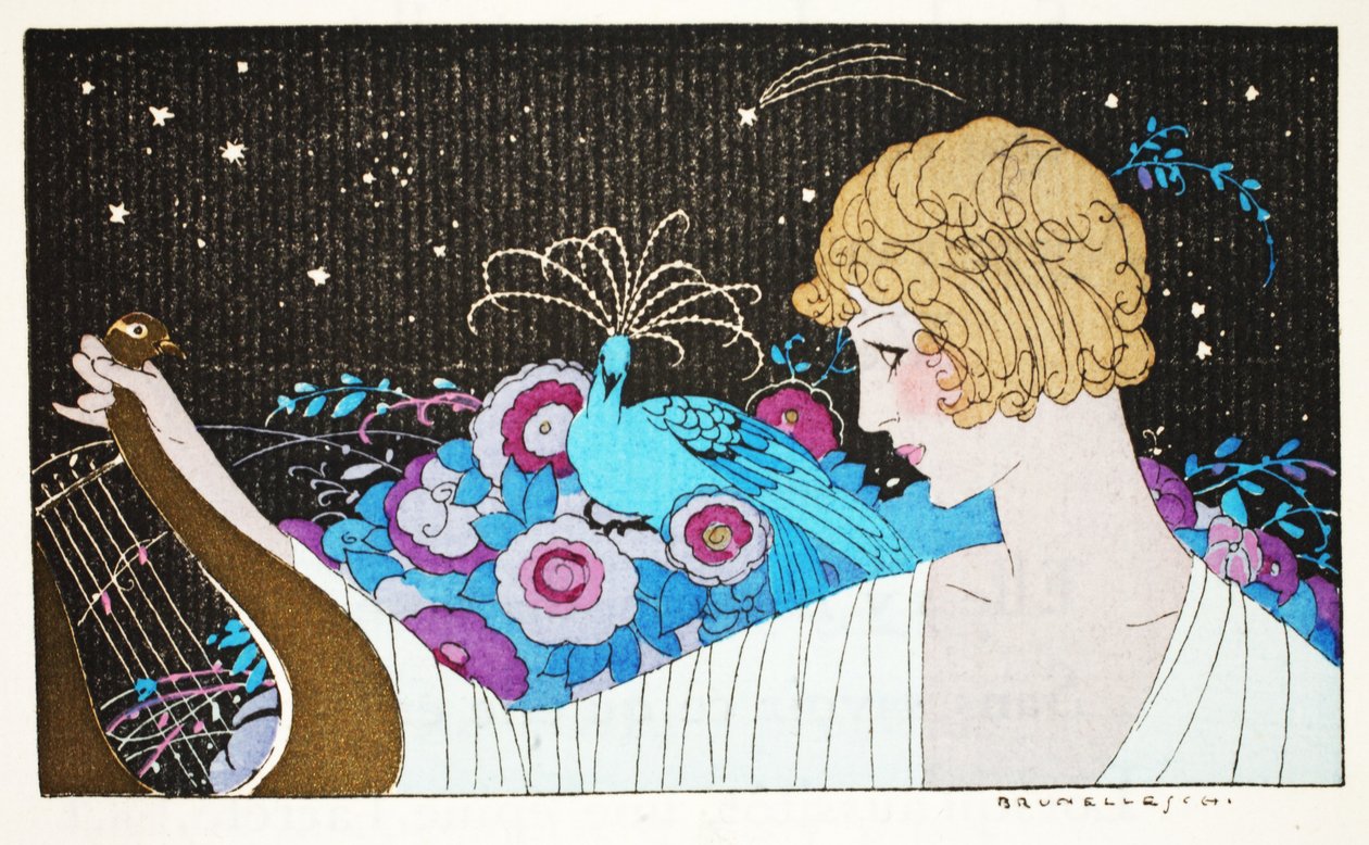 An Mademoiselle P... de Courcy von Umberto Brunelleschi