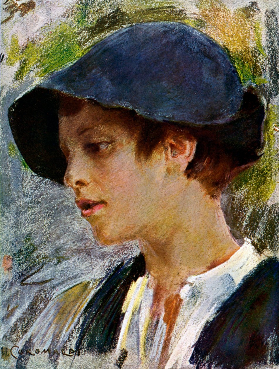 Ein römischer Schäfer, 1908-1909 von Umberto Coromaldi