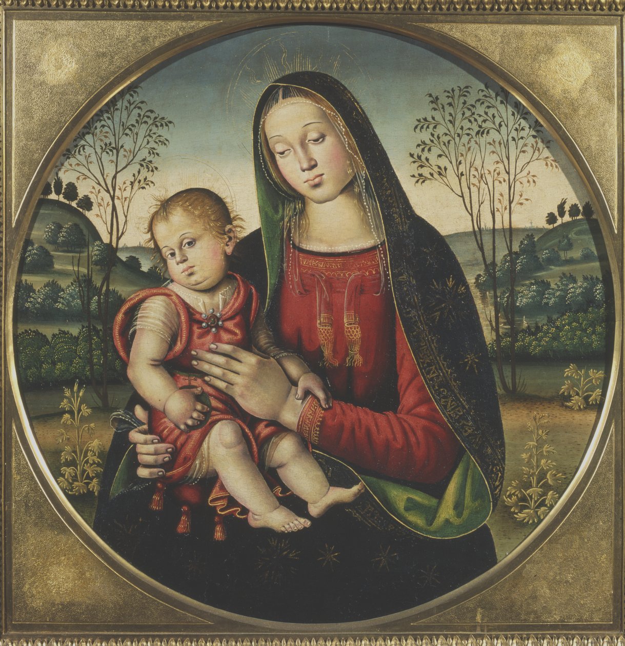Madonna mit Kind von Umbrian School