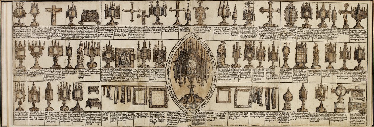 Andechser Heiltumsbrief von 1496 von Unbekannt Unbekannt