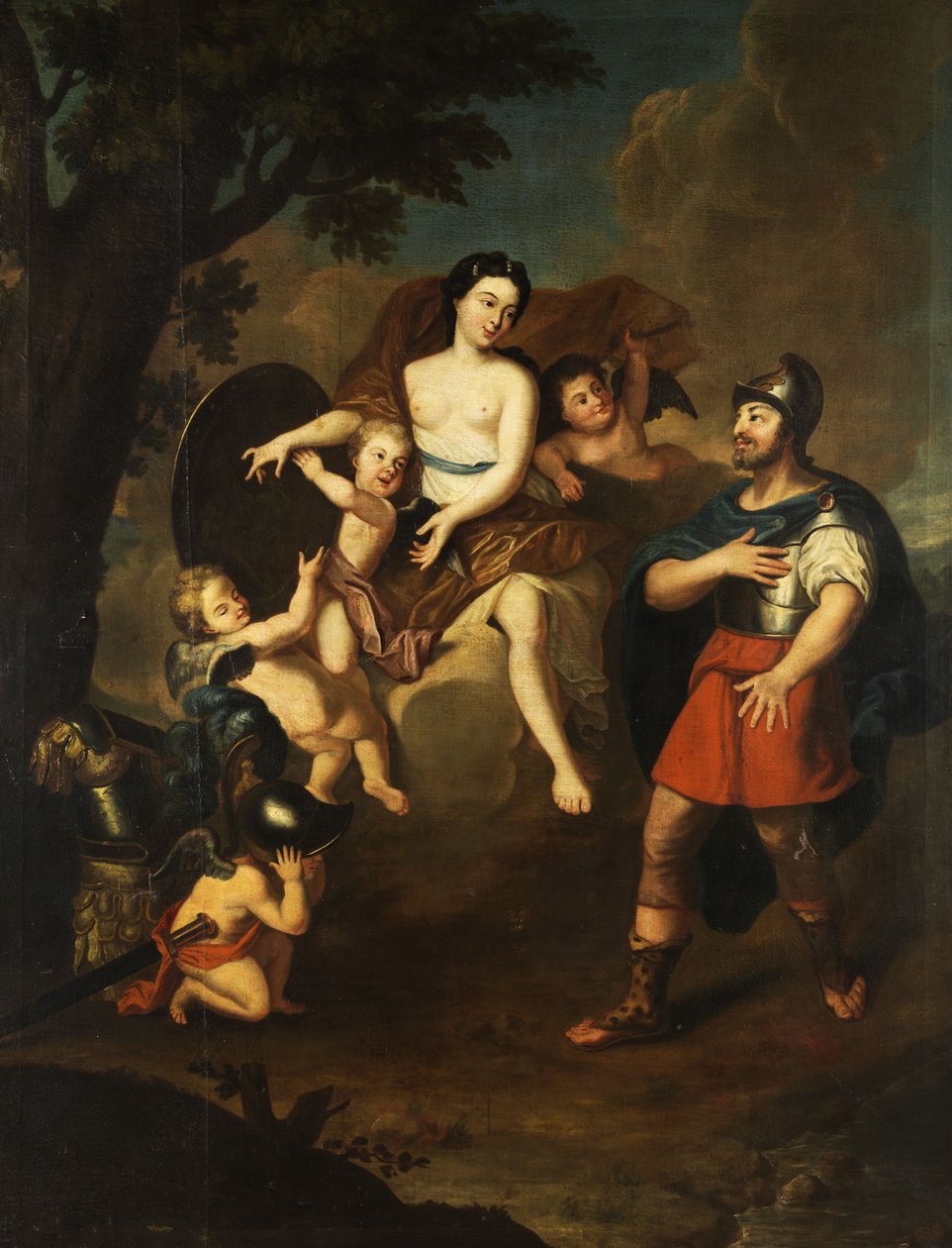 Apotheose der Kriegsgöttin Minerva von Unbekannt Unbekannt