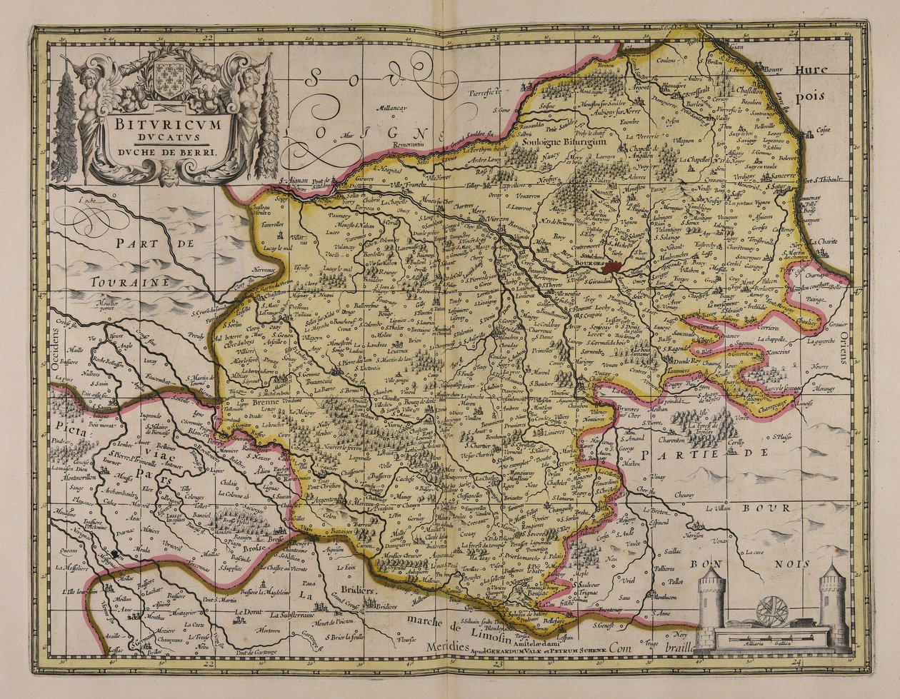 Bituricum ducatus = Herzogtum Berri von Unbekannt Unbekannt