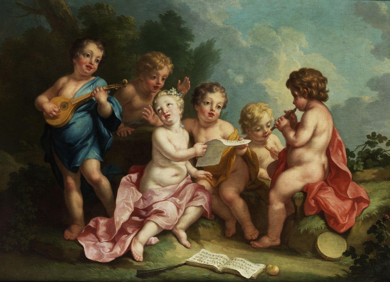 Das Konzert (Allegorie der Musik) von Unbekannt Unbekannt