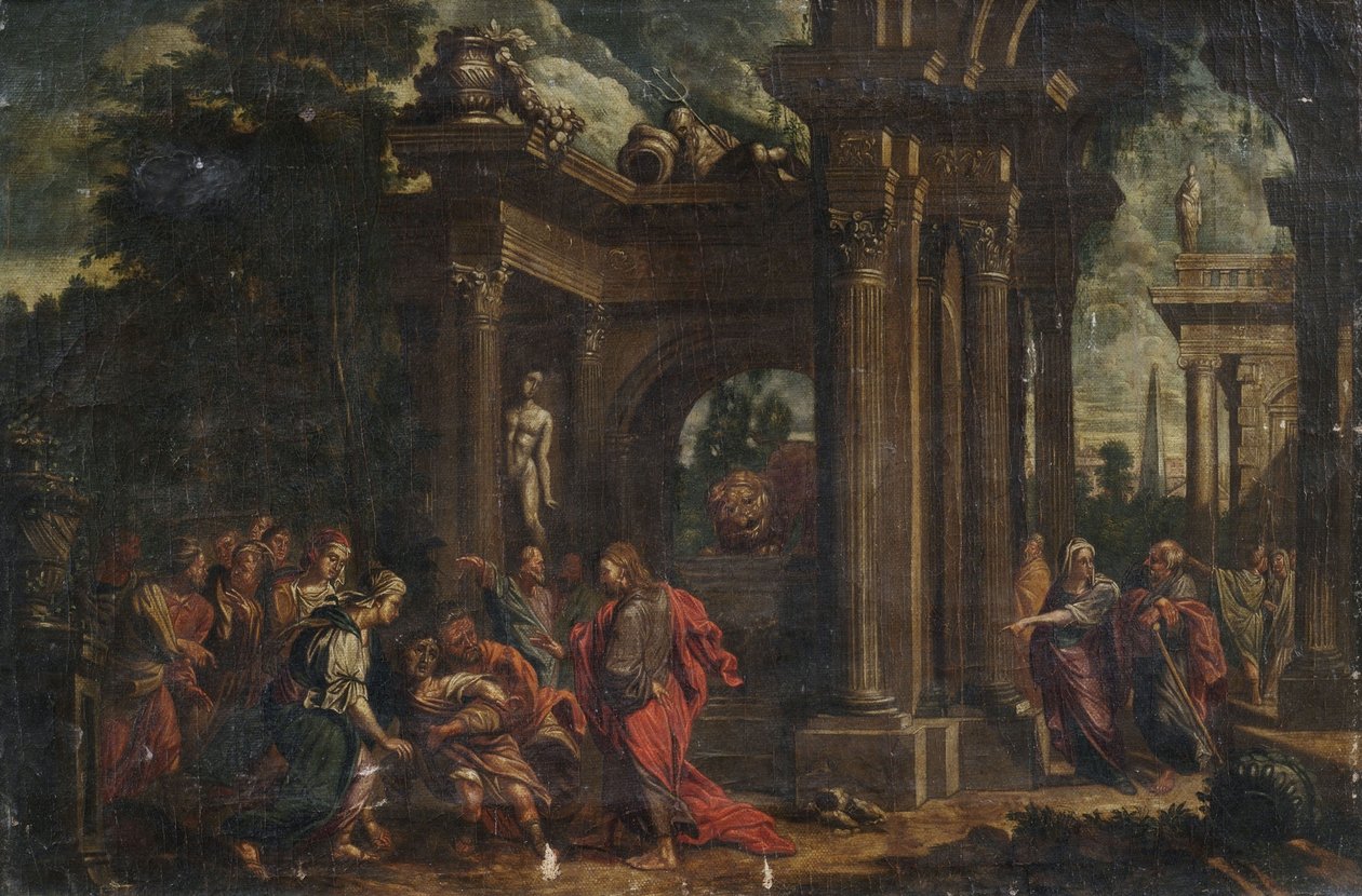Die Auferweckung des Lazarus von Unbekannt Unbekannt