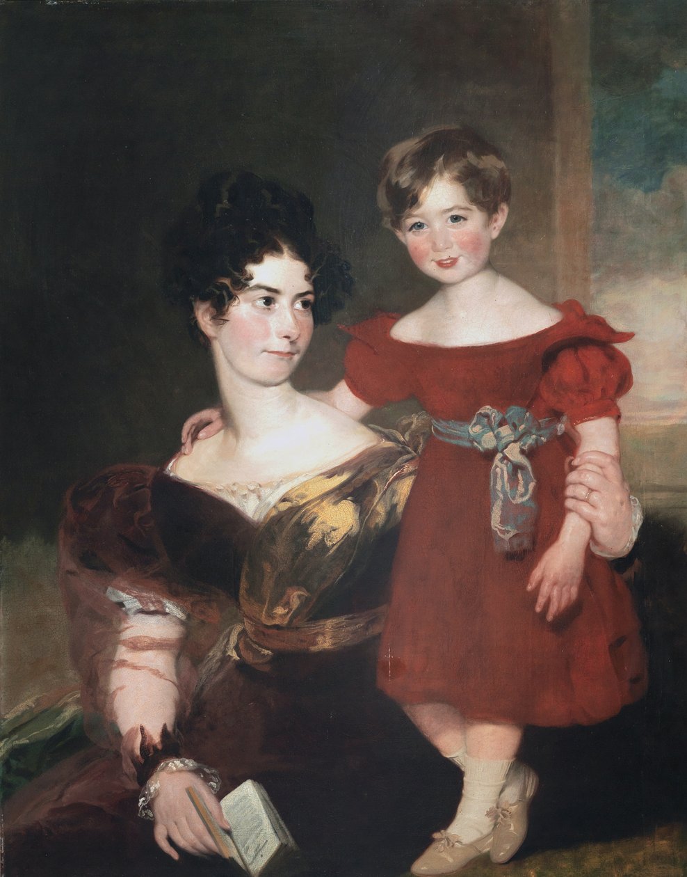 Emma mit George Ward Hunt (1825-1877) von Unbekannt Unbekannt
