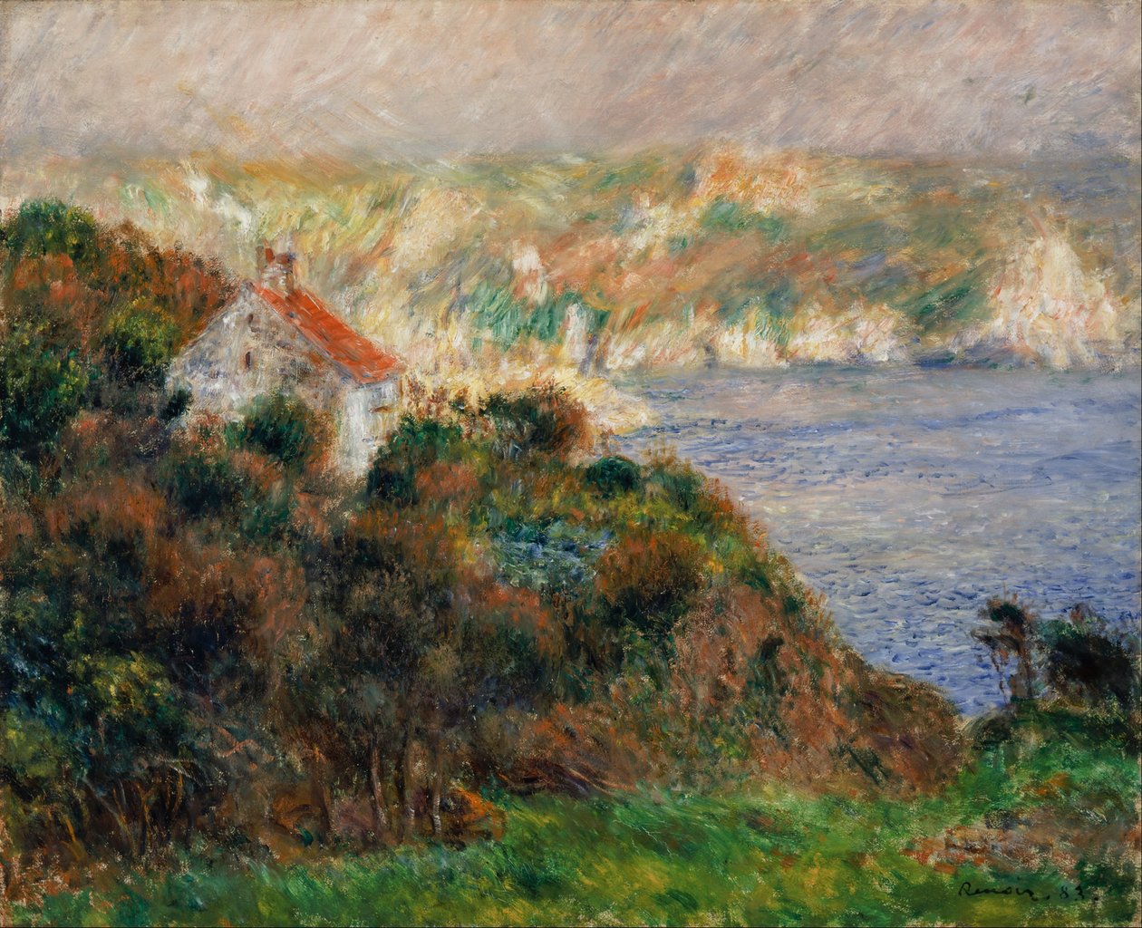 Nebel auf Guernsey von Unbekannt Unbekannt