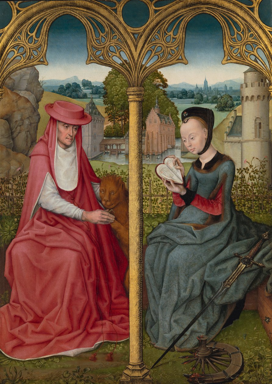 Hl. Hieronymus und hl. Katharina von Unbekannt Unbekannt