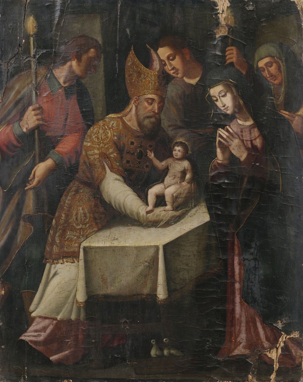 Darstellung Jesu im Tempel von Unbekannt Unbekannt
