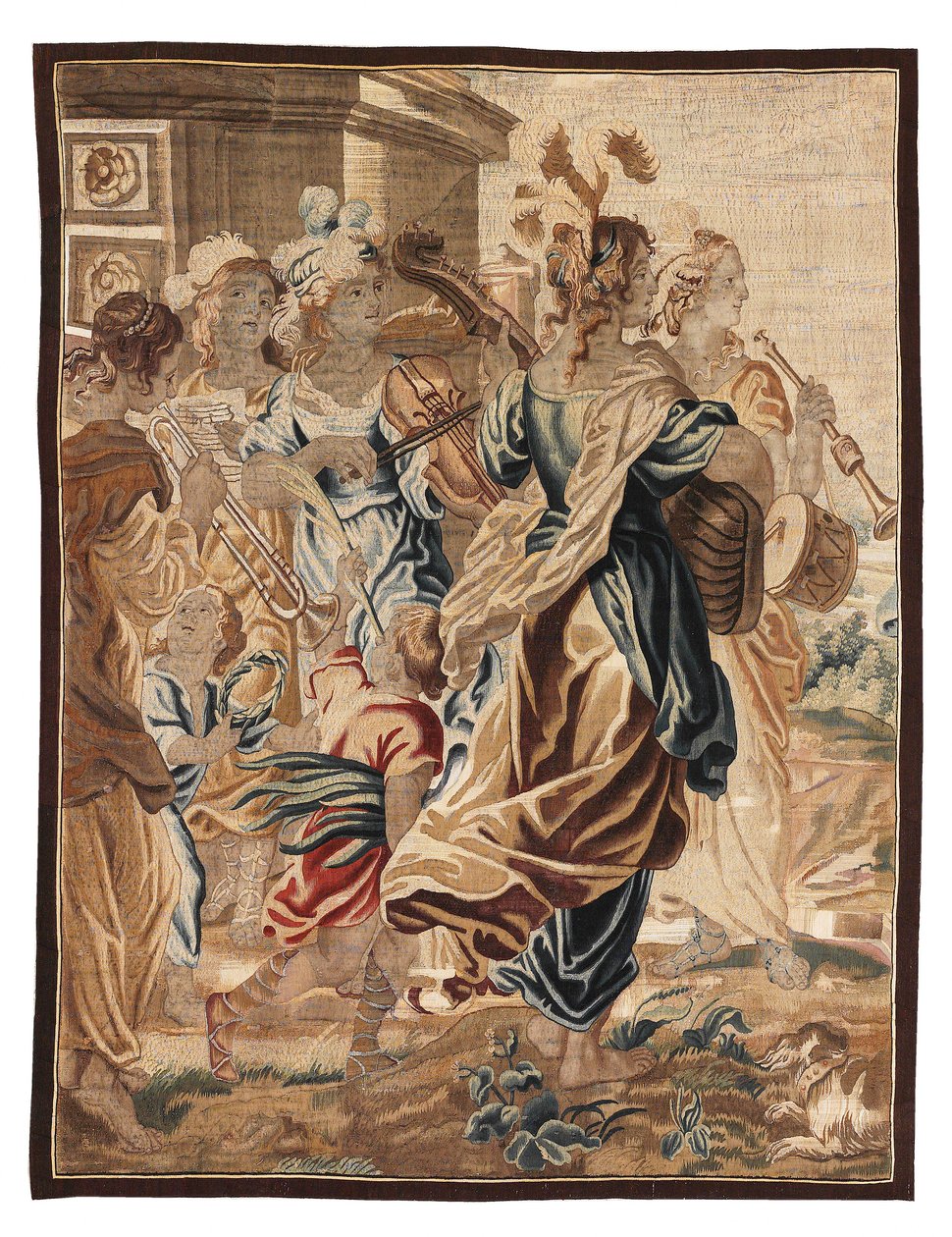 Tapisserie (Fragment) von Unbekannt Unbekannt