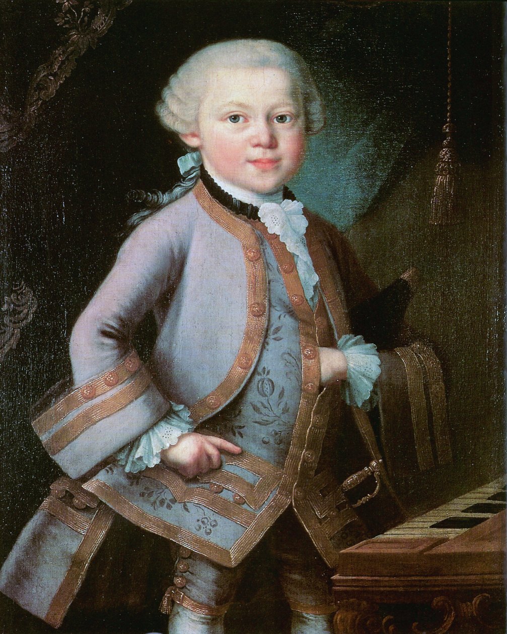 Der Junge Mozart von Unbekannt Unbekannt