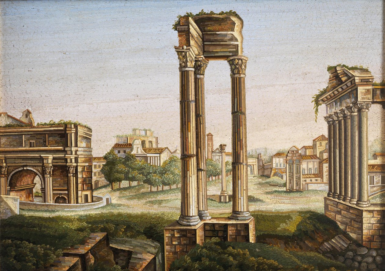 Forum Romanum von Unbekannt Unbekannt