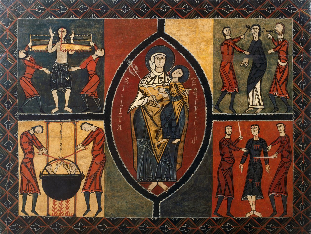 Altartafel aus Durro von Unbekannt Unbekannt