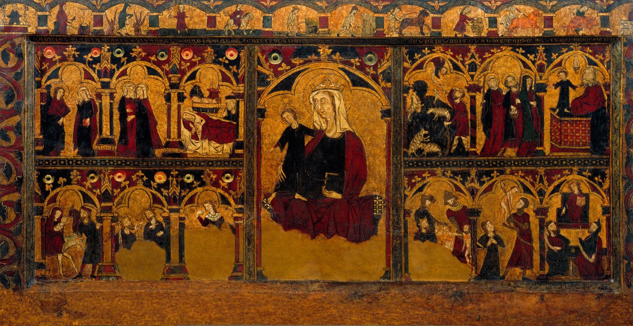 Altartafel der Kindheit Jesu von Unbekannt Unbekannt