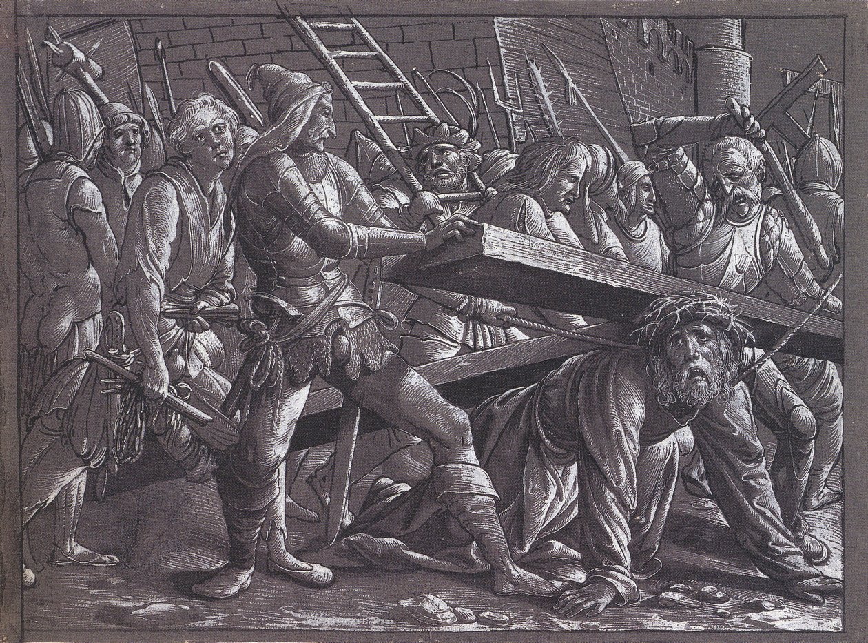 Christus trägt das Kreuz von Unbekannt Unbekannt