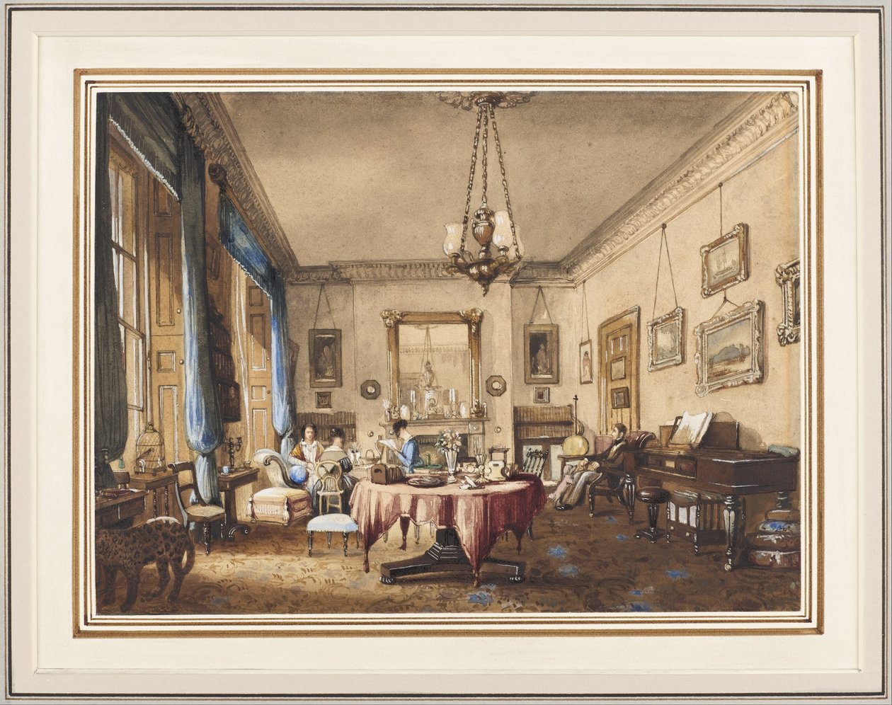 Salon von Unbekannt Unbekannt
