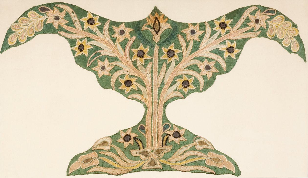 Fragment eines Seidenzeltes von Unbekannt Unbekannt